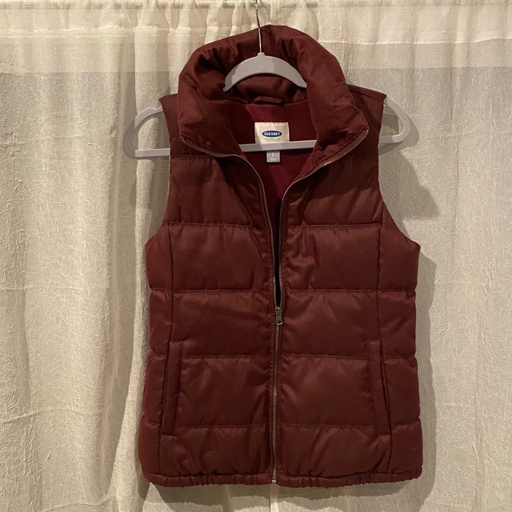 Maroon Old Navy Vest